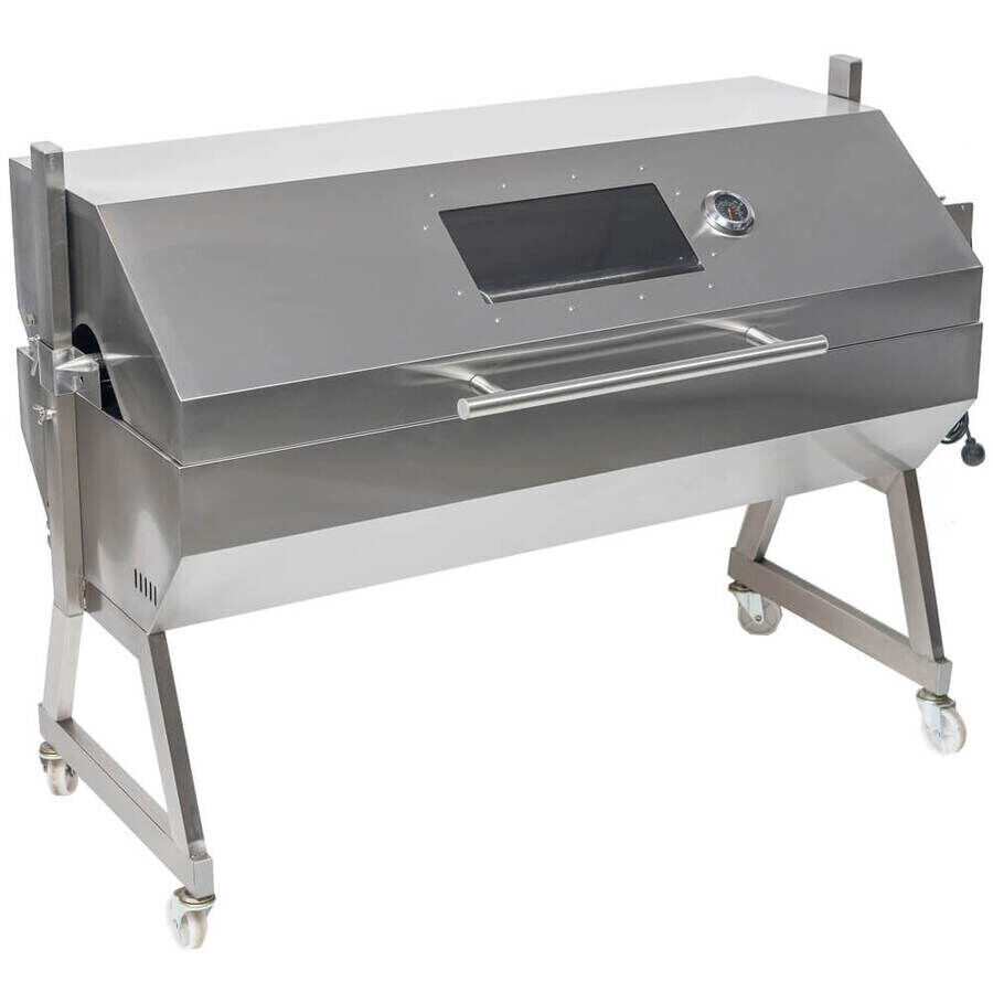 1200 Stainless Hooded Spartan Spit Rotisserie