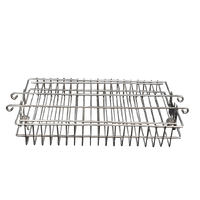 Spit Rotisserie Multi Use Basket by Flaming Coals