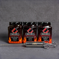 Bird Booster Injection 3 Pack by Butcher BBQ with Stainless Injector