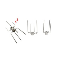  Rotisserie 4 Chickens - 22mm Round (Stainless Steel)