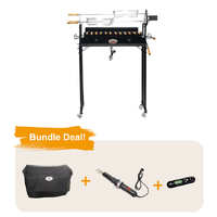 Cyprus Spit - Original Cypriot Souvla | Flaming Coals - Bundle