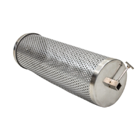 Spit Rotisserie Tumbler Basket - Medium | Flaming Coals