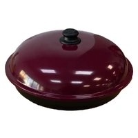 Food Meat Warmer | BBQ Hot Platter | Extra Large | Burgundy