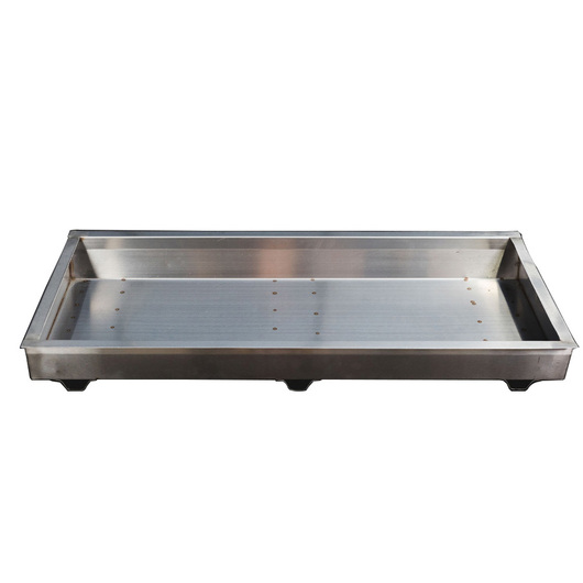 Stainless Steel Charcoal Pan 665x300x1mm