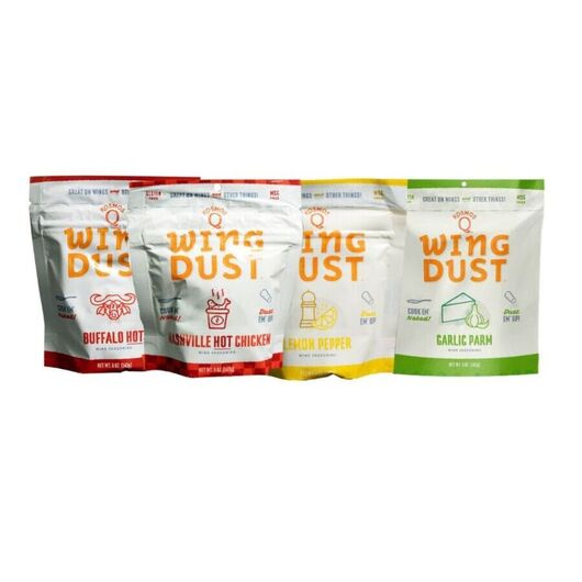 Chicken Wing Dust 4 Variety Pack by Kosmos Q