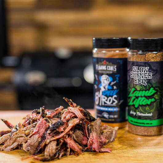 Pulled Lamb Shoulder Rub and Sauce Combo Pack
